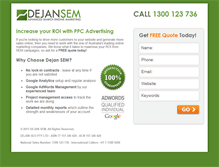 Tablet Screenshot of dejansem.com.au
